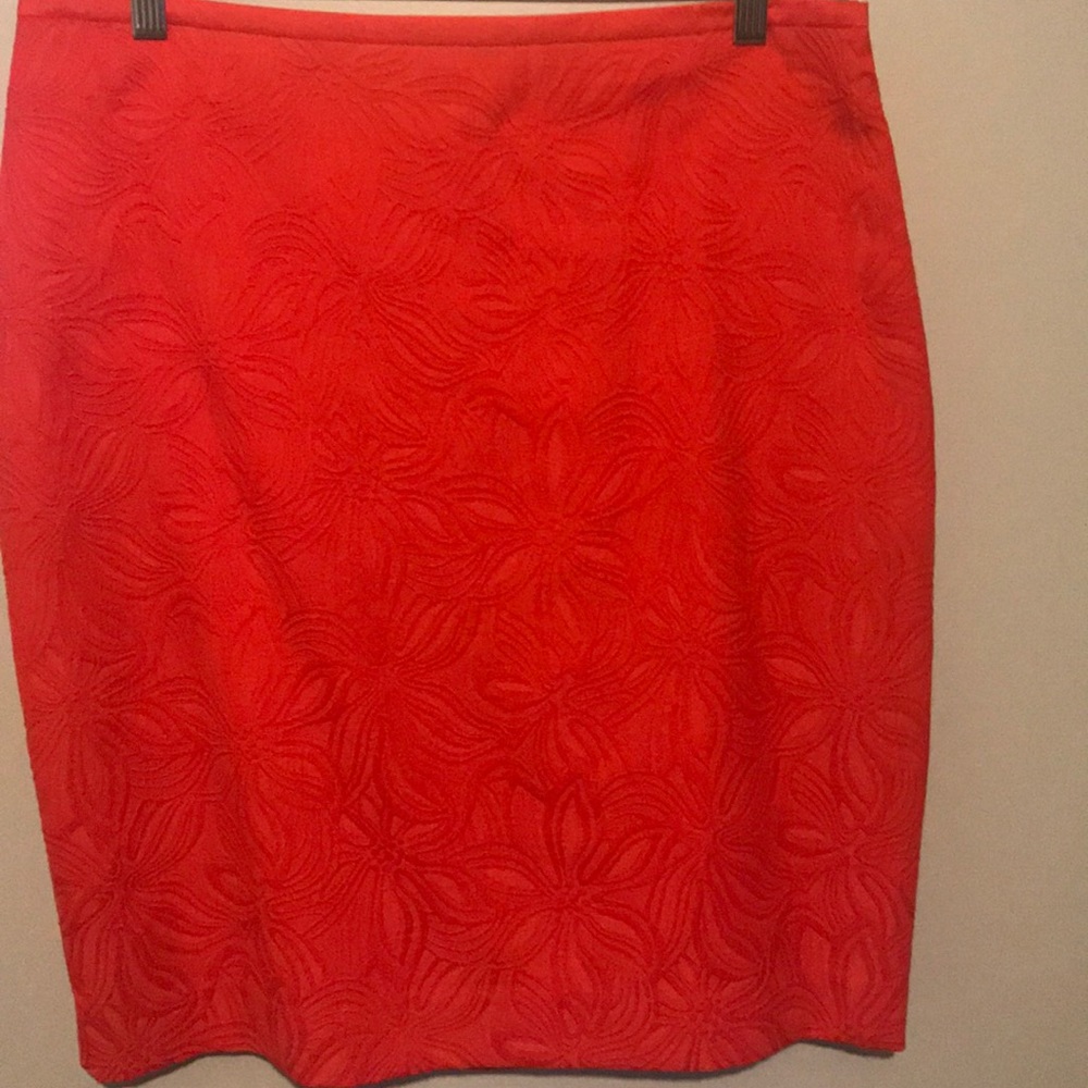 Red High Waisted Shirt from The Limited